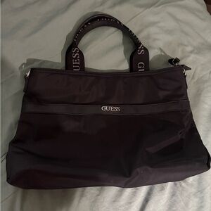 Guess Black Logo Tote/Purse